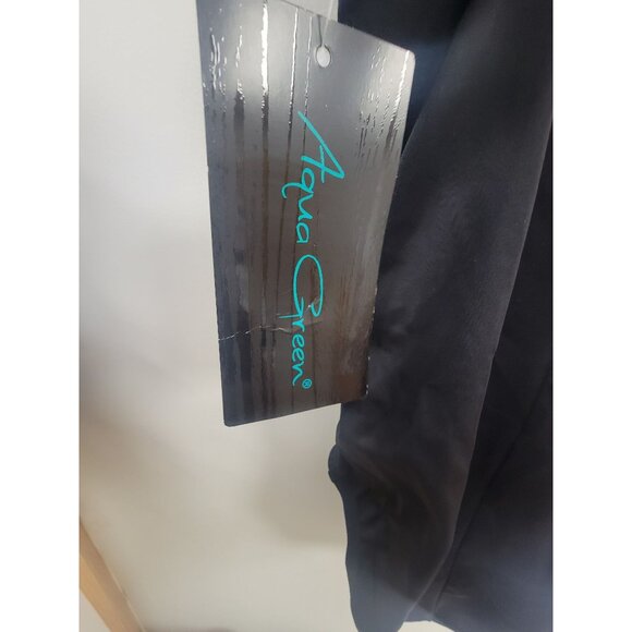 Women's V-Neck Small One-Piece Swimsuit With Adjustable Straps & Tropical Print - Picture 7 of 8